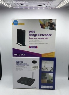 Netgear WN2000RPTv2 WiFi Extender N300 & Wuloo WL 666 Home Intercom 4 Pack Lot