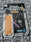 Vintage Kenner Star Wars Figure Card  Back Cardback Darth Vader