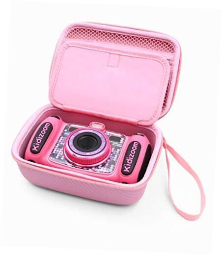 Pink Camera Case Compatible with Kidizoom Camera Pix Plus, Dragon Touch