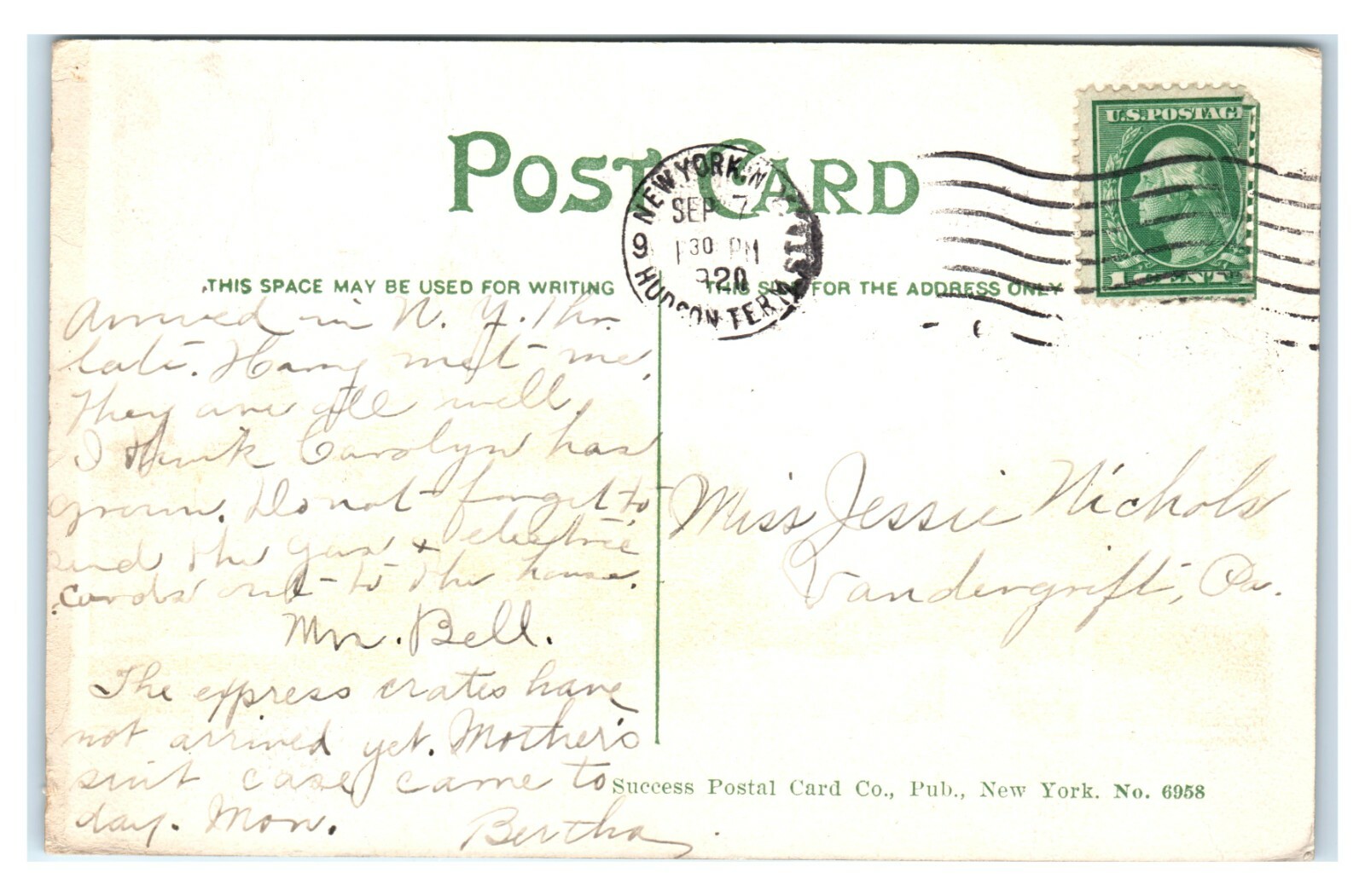 Postcard Buckingham Road, Flatbush, Brooklyn NY 1920 H25 eBay