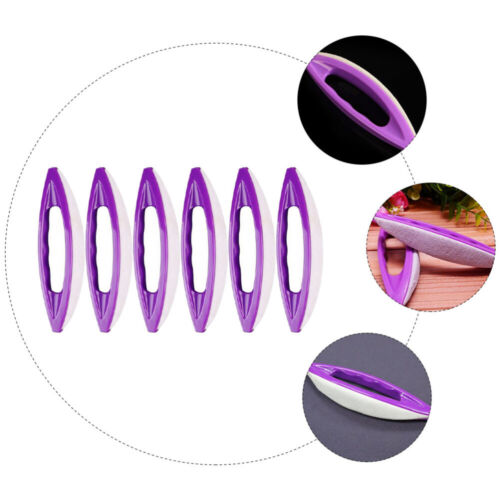 6Pcs Nail Art Brushes Portable for Home and Professional Use