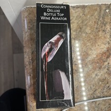 Connoisseurs Deluxe Bottle Top Wine Aerator