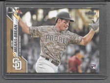 2020 Topps Series 2 Gold #370 Seth Mejias-Brean RC (Padres)/2020 (2)