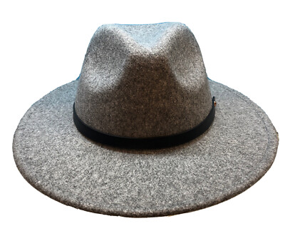Melrose and Market Gray Combo One Size Elegant Fedora Hat  display picture 1