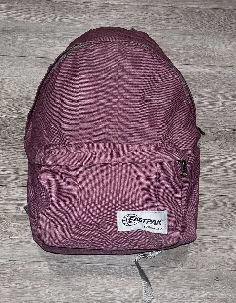 Vintage Eastpak Backpack 90s Pink Made in The USA School Hiking