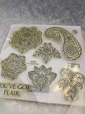 close to my heart. Stamp of the month. You've Got Flair. D1351. new. 6 designs