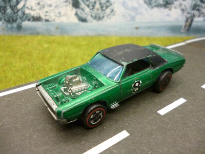 HOT WHEELS Redline 1969 Ford TNT-Bird Nr. 6407 ! Innen Oliv ! Hong Kong ! 