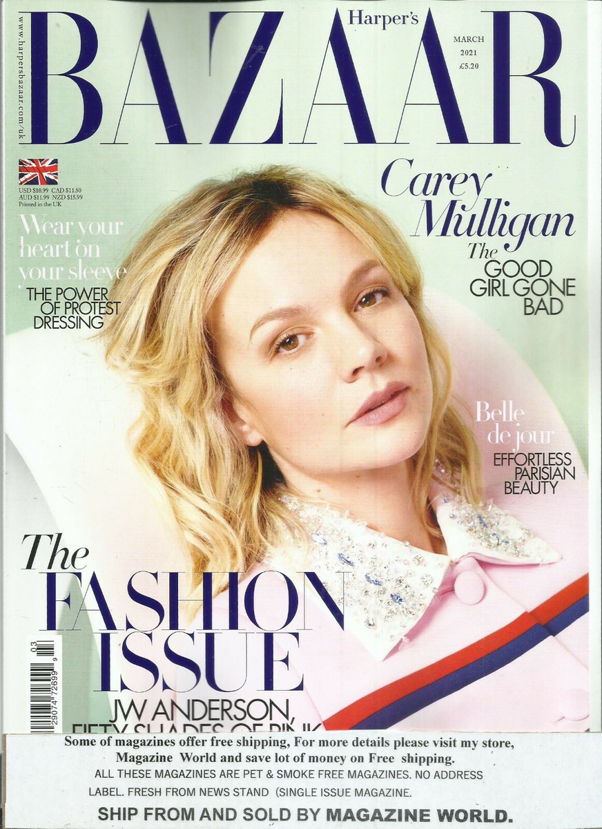 HARPER'S BAZAAR MAGAZINE, THE FASHION ISSUE MARCH 2021