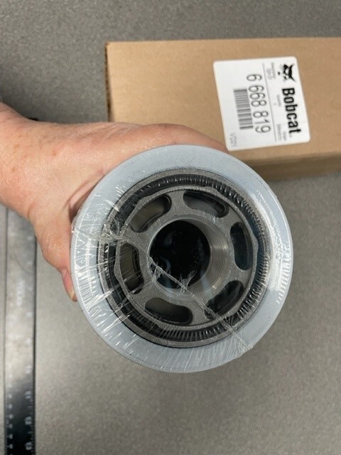 BOBCAT DEVELON DOOSAN SPIN ON HYDRAULIC OIL FILTER, PART # 6668819