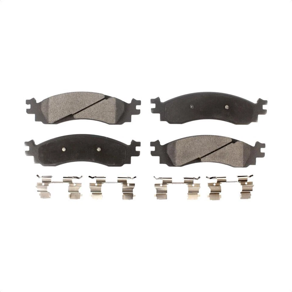 Front Rear Ceramic Brake Pads And Parking Shoes Kit For Ford Explorer Sport Trac - Image 3 of 4
