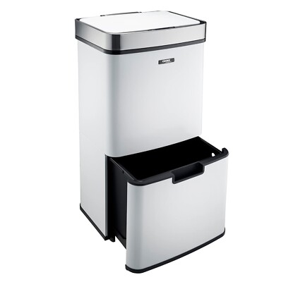 Cooks Professional Recycling Sensor Eimer - 4 Fächer plus Food Caddy 75L