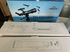 MAXLAPTER Telescope for Astronomy Beginners 70mm Aperture Refractor Blue 45 5B