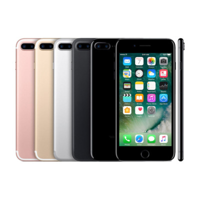 Apple iPhone 7 Plus - 32GB/128GB - Unlocked - Rose Gold, Black, Red - 5.5'' iOS