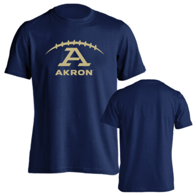 University of Akron Zips Football Laces Out Akron Zips Logo Short ...