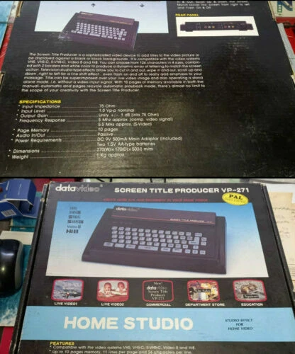 Videoregistratori vintage S-VHS