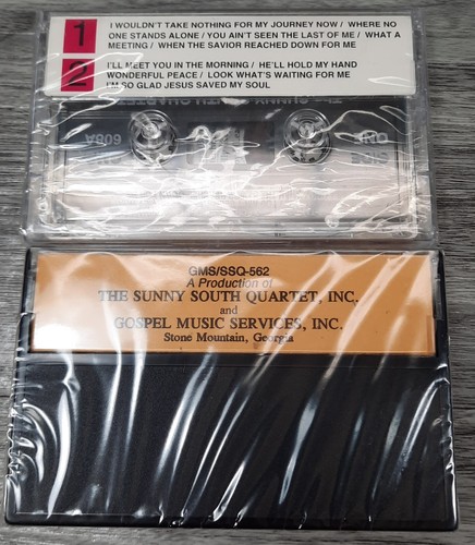 Lot Of 2 The Sunny South Quartet Cassette Tapes Christian Gospel Music - SEALED - Picture 2 of 2
