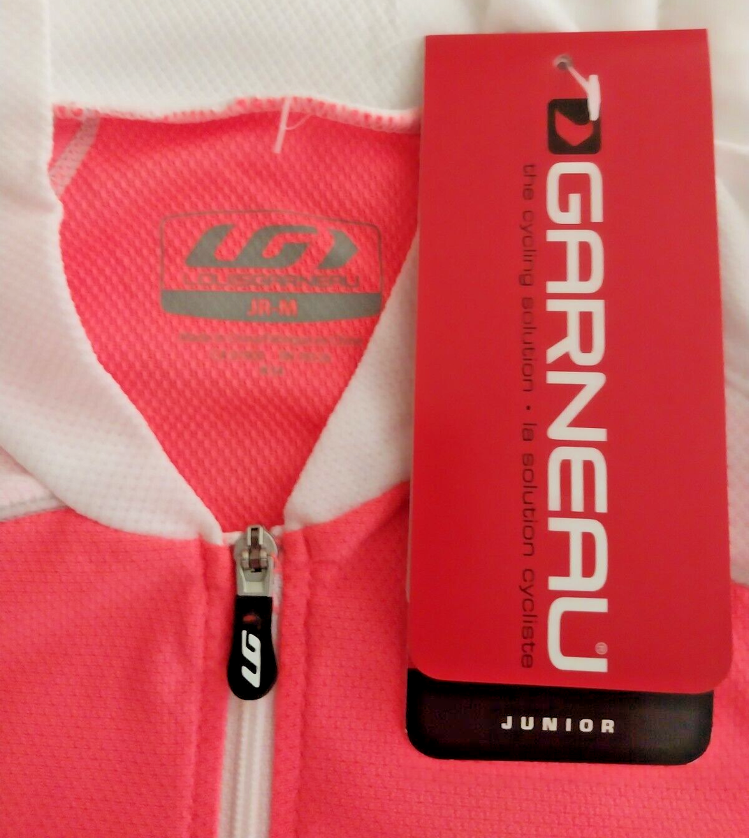 Maillot Cycliste Louis Garneau 1/4 Zip Enfant - Taille S - NEUF Avec Étiquettes