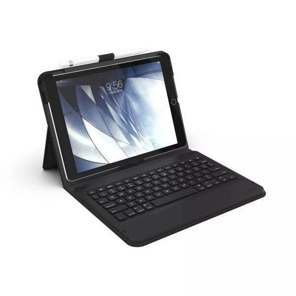 ZAGG Apple iPad 10.2-inch Keyboard Messenger Folio w/ Apple Pencil Holder NIB - Image 2 of 4