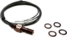 K&S TECHNOLOGIES Hydraulic Brake Light Switch 1.25 mm Black 12-0010B