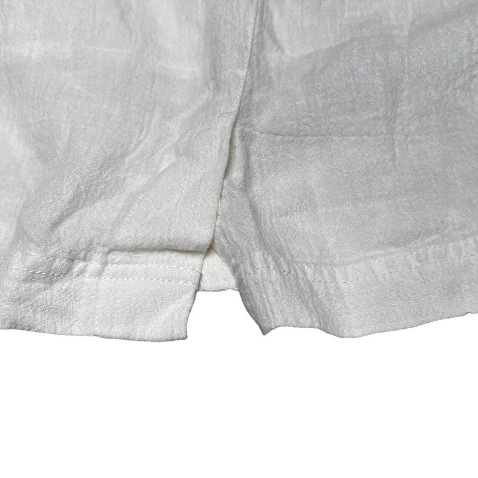 Two Star Dog White Skirt  Top Women XS Linen Beachwear Ginny Skirt NWT MSRP $110 - Image 4 of 4