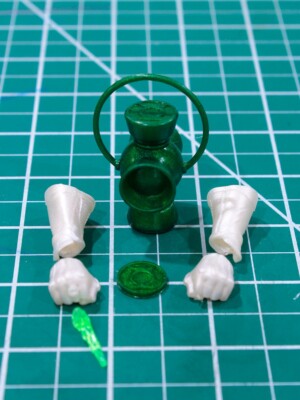 Custom Green Lantern Corps kit for 1:10 Scale Figure Mcfarlane Hal Jordan