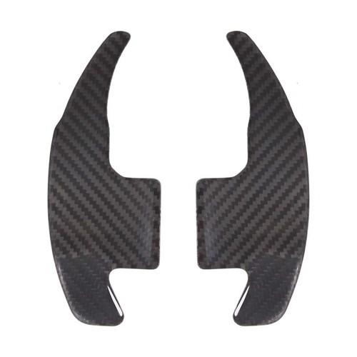 Carbon Fiber Steering Wheel Shift Paddle Switch Shifter Fits Mustang 2015-2019 - Picture 3 of 7