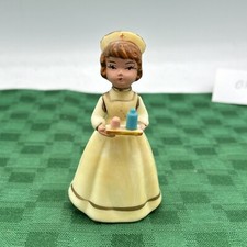 Vintage 1950s Wilton Nurse Cake Topper Hard P...