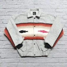 Vintage Cowboy Connection Blanket Western Jacket Size S Supreme