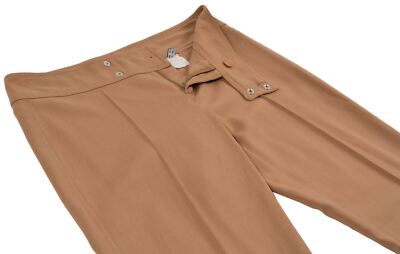 パンツ MOSCHINO JEANS Woman Pants Brown 03498219 0084 Moschino Women's Jeans Pants Brown Polyester Boot Cut Wide