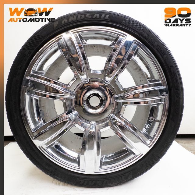 04-12 BENTLEY CONTINENTAL FLYING SPUR GTC GT 9J X 20 ALUMINUM WHEEL RIM SET OEM