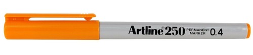 Artline EK250 Extra Fine Permanent Marker Pen 0.4mm - Select Colour - Picture 7 of 10