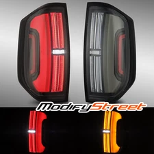 For 2014-2021 Toyota Tundra NOVA-Series Prismatic LED Tail Lights Black