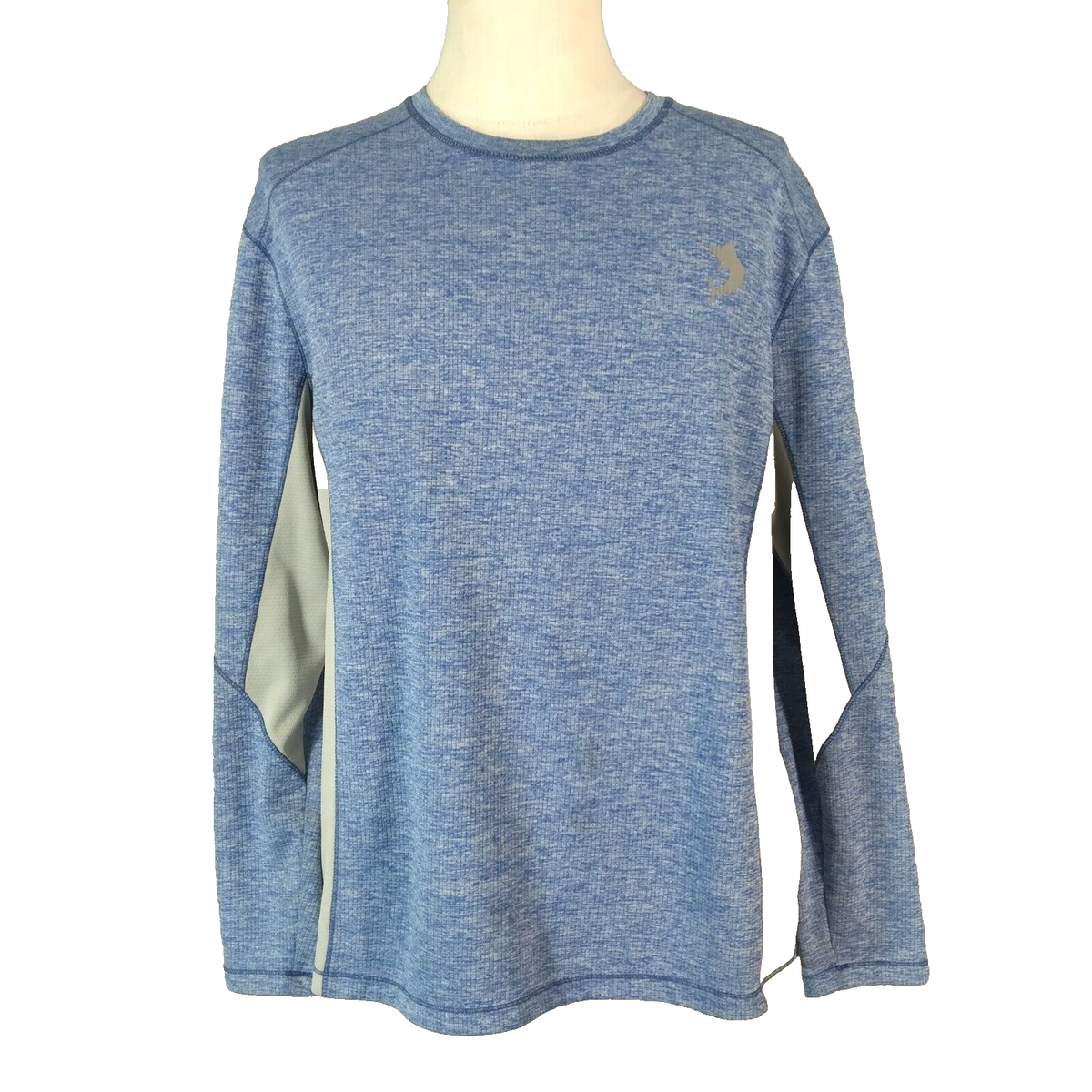 T-shirt De Pêche Reel Legends Reel-Tec - Homme - Bleu - Taille L - Séchage Rapide