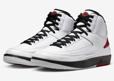 Nike Air Jordan 2 Retro OG Chicago Sneaker Schuhe 40 US 8.5 DX4400-106 WMNS Rot