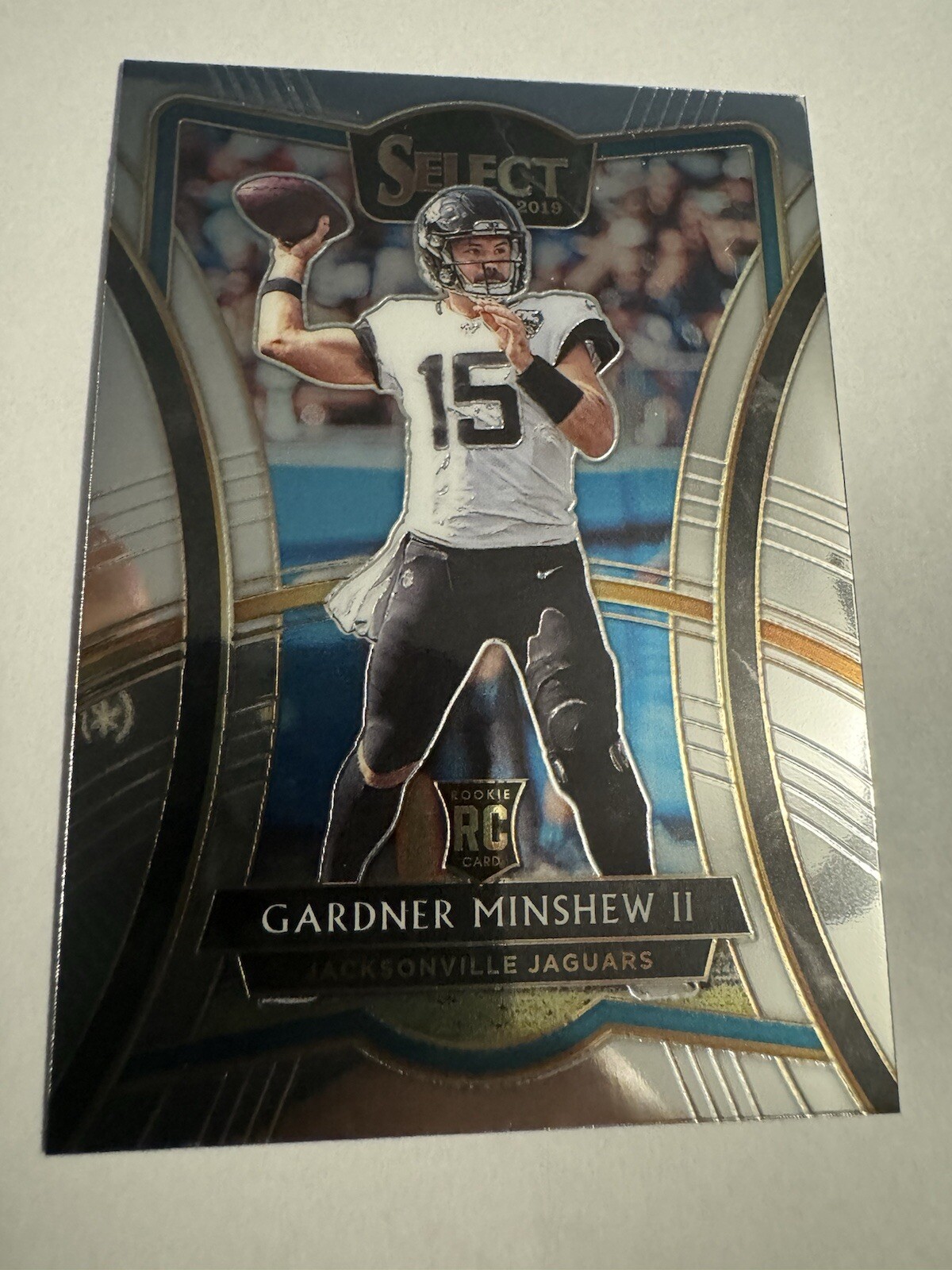 Gardner Minshew II 2019 Panini Select Premier RC #178 Jacksonville Jaguars