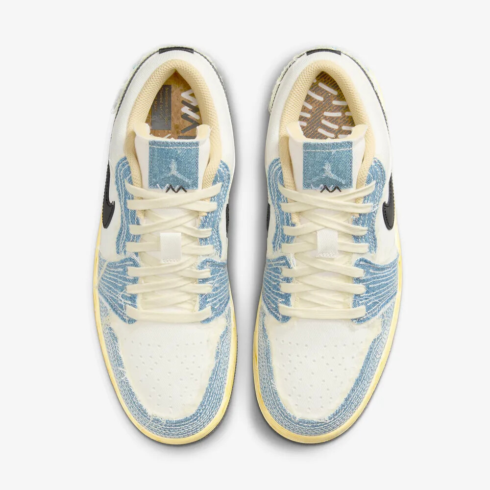 靴 Nike Air Jordan 1 Low World Make Japan Nike Air Jordan 1 Low SE World Make Japan Sashiko Denim US