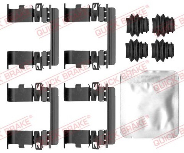 ZubehöRsatz Scheibenbremsbelag Quick Brake 109-0185 FüR Hyundai Tucson NX4E NX4A-image