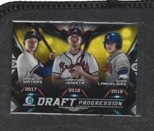 Waters/Jenista/Langeliers   2019 Bowman Chrome Draft Progression  48/50