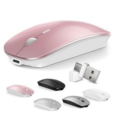 Mouse for MacBook Wireless Bluetooth Mice Laptop Mac Pro PC iPad Dual Mode