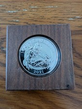 2021 St George & Dragon Valiant 1oz Silver Coin - Royal Mint