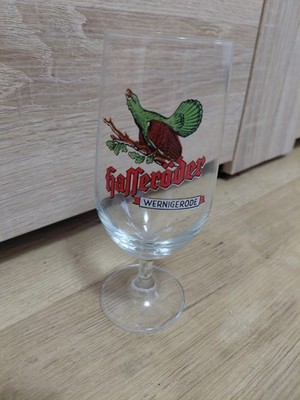 Altes Bierglas Hasseröder Bier