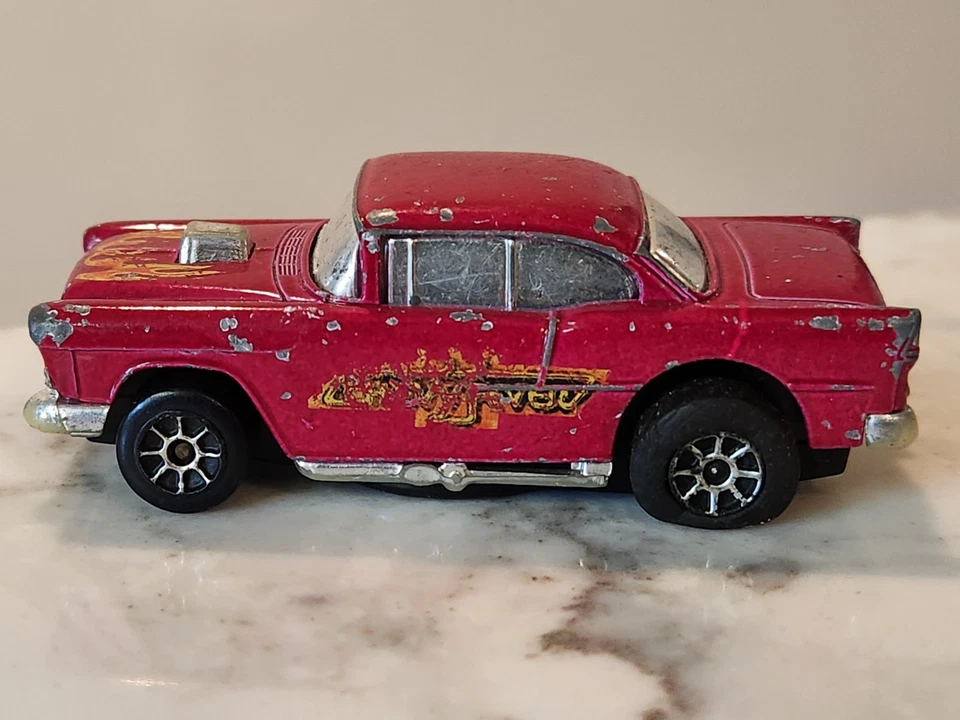 Vintage Hot Wheels 1978 Scorchers Red 55 Super Chevy Fever - Image 4 of 4