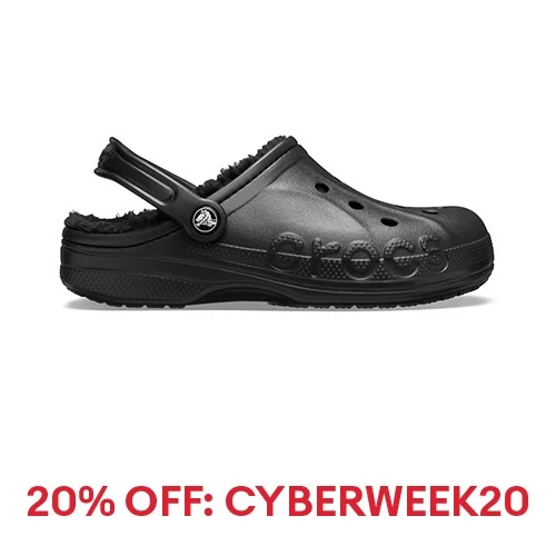 Crocs Adult Baya Lined Clogs