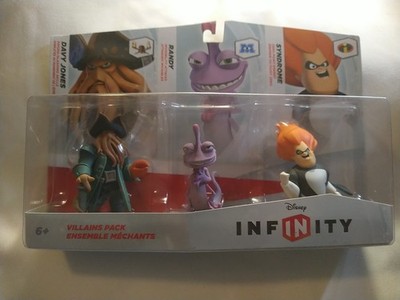 Disney Infinity Villains 3-Pack Davy Jones Randy Syndrome New