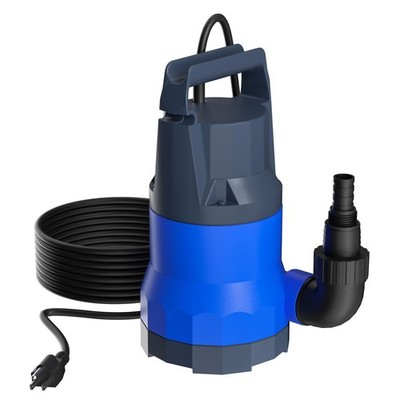 Sump Pump 1HP Submersible Clean Dirty Water Pump 4000GPH Portable Draining Pumps