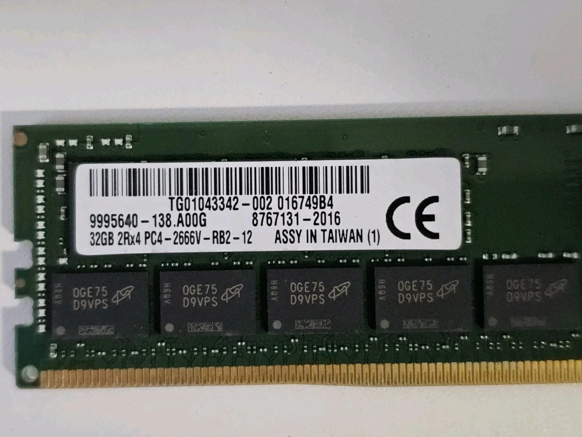 Kingston DDR4 SDRAM 32 GB Total Capacity Memory (RAM) for sale | eBay