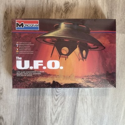Monogram The U.F.O 1/72 Scale Plastic Model Kit 6012 New Sealed Vintage 1996