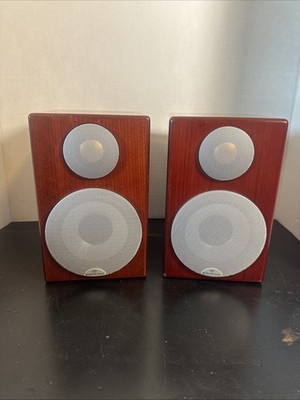 Monitor Audio Radius 90 Bookshelf Speakers Cherry/Rosewood Finish