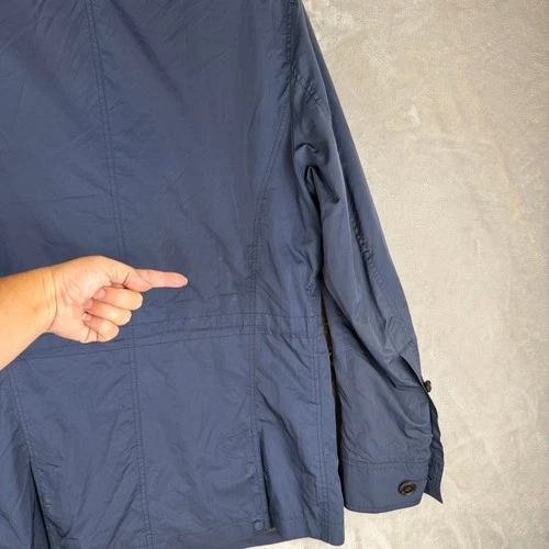 Suitsupply Navy Blue Field Jacket Mens Full Zip Multi Pocket Utility Coat image 7