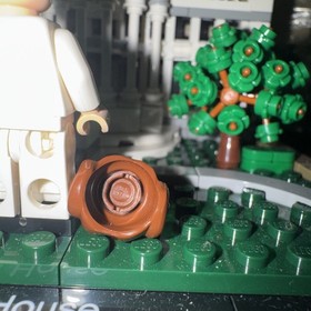 LEGO Star Wars Smooth Hair Princess Leia Mismold/misprint from 10198 Tantive IV